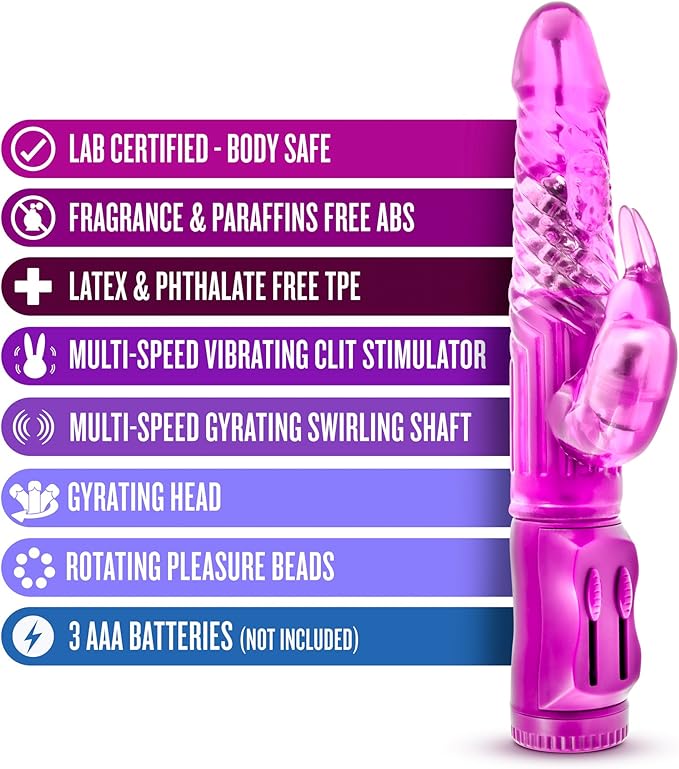 B Yours Beginner's Bunny Pink Rabbit Vibrator - Vibrators - www.Coyha.com