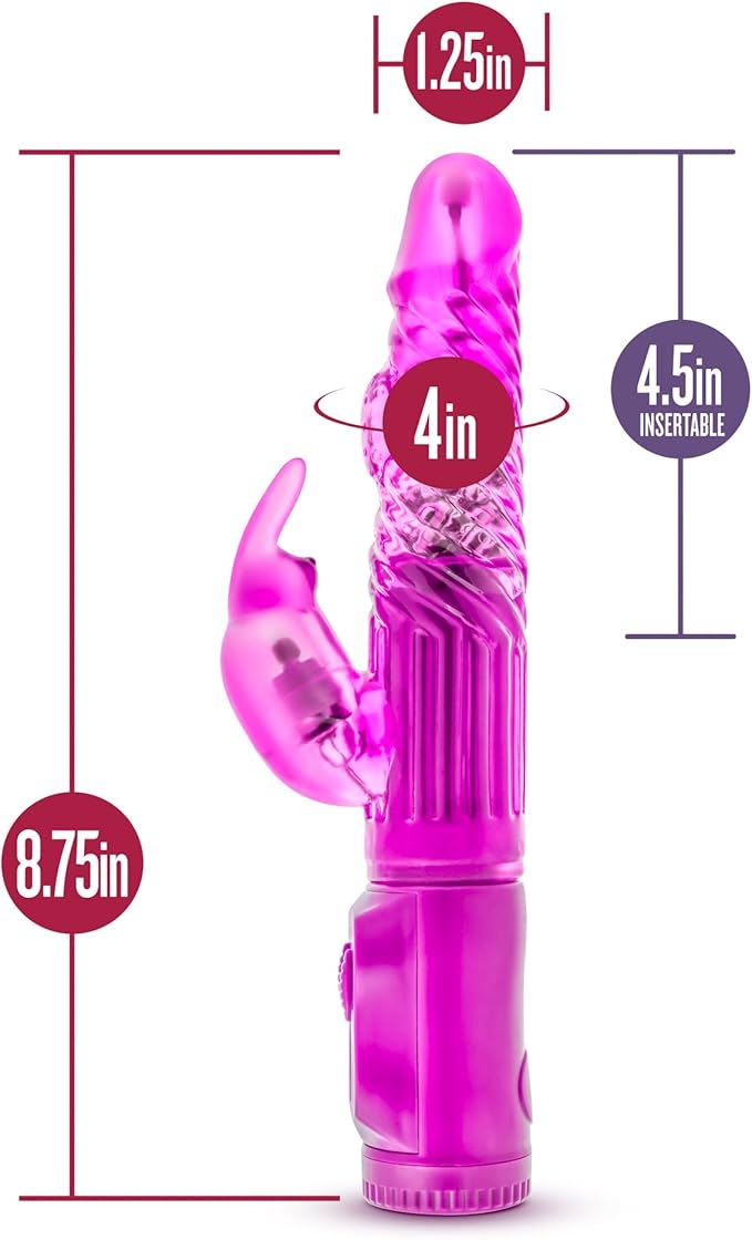 B Yours Beginner's Bunny Pink Rabbit Vibrator - Vibrators - www.Coyha.com