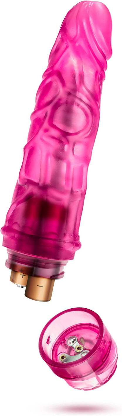 B Yours Cock Vibe 3 Pink Realistic Vibrating 7.75 Inch Dildo - Vibrators - www.Coyha.com