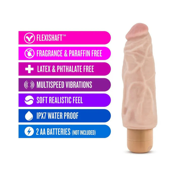 B Yours Cock Vibe #9 Beige 6 Inch Vibrator Vibrators - www.Coyha.com