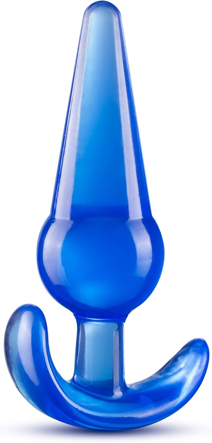 B Yours Large Anal Butt Plug Blue - Anal Toys - www.Coyha.com