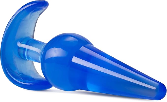 B Yours Large Anal Butt Plug Blue - Anal Toys - www.Coyha.com