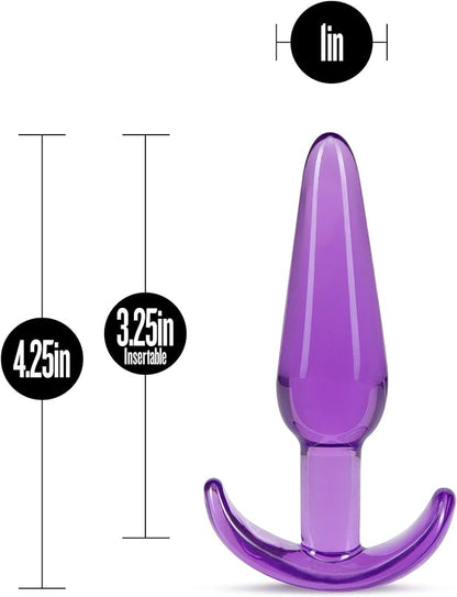 B Yours Slim Anal Butt Plug Purple - Anal Toys - www.Coyha.com