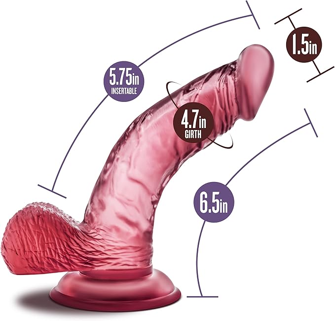 B Yours Sweet N Hard 6.5 Inch Dildo Pink - Dildos - www.Coyha.com