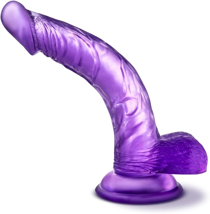 B Yours Sweet N Hard 8.5 Inch Dildo Purple - Dildos - www.Coyha.com