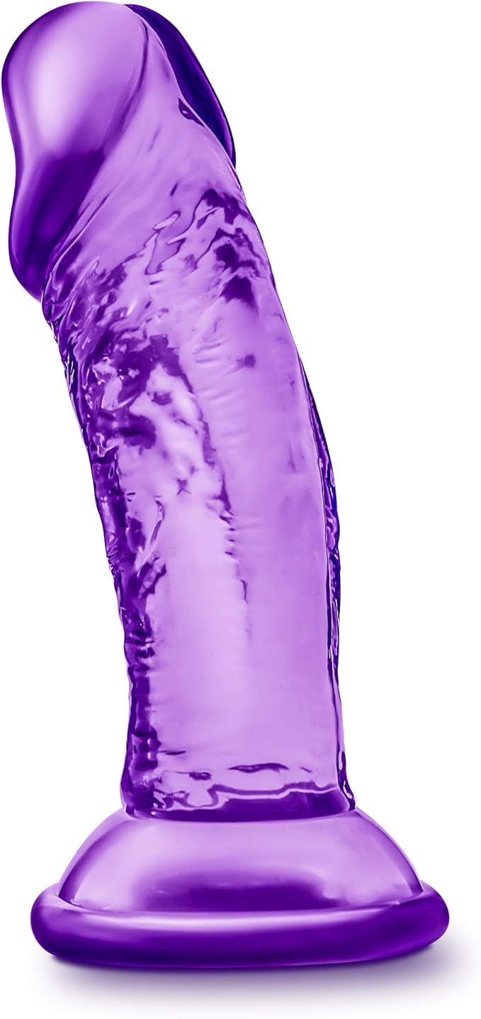 B Yours Sweet N' Small 4 Inch Dildo With Suction Cup - Purple - Dildos - www.Coyha.com