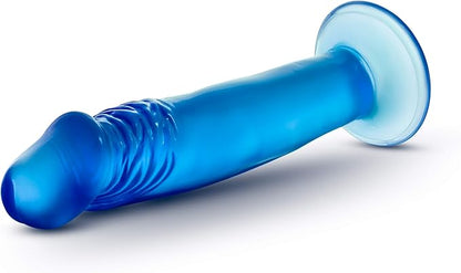 B Yours Sweet N' Small 6 Inch Dildo - Blue - Dildos - www.Coyha.com