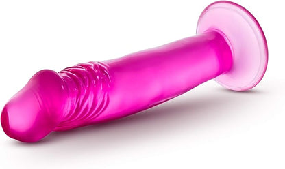 B Yours Sweet N' Small 6 Inch Dildo - Pink - Dildos - www.Coyha.com