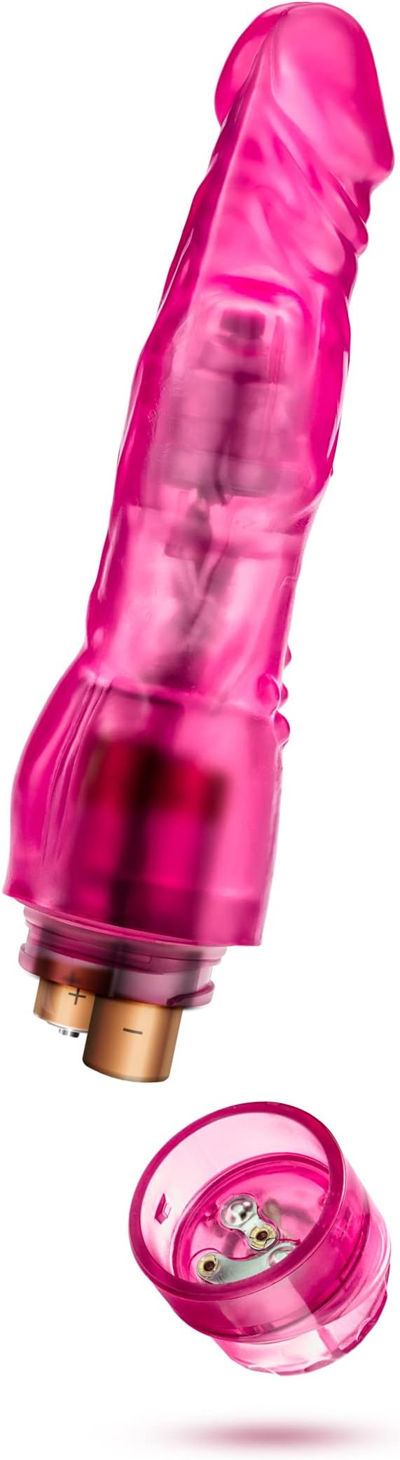 B Yours Vibe 4 Pink Realistic 8 Inch Vibrator - Vibrators - www.Coyha.com