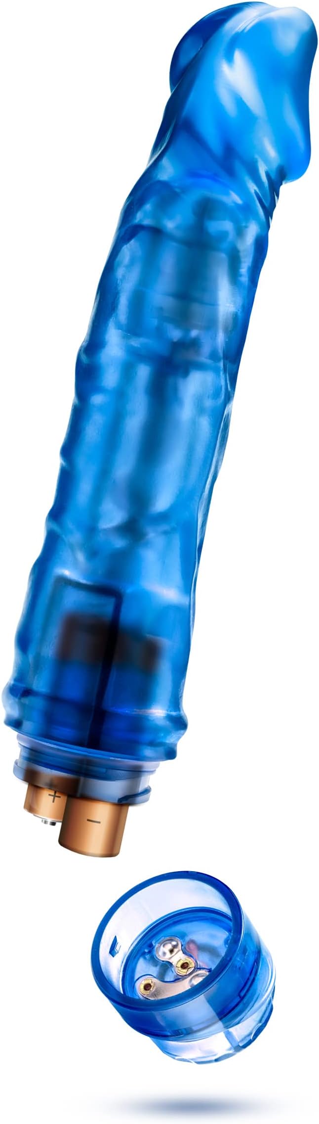 B Yours Vibe 6 Blue Realistic 9 Inch Vibrator - Vibrators - www.Coyha.com