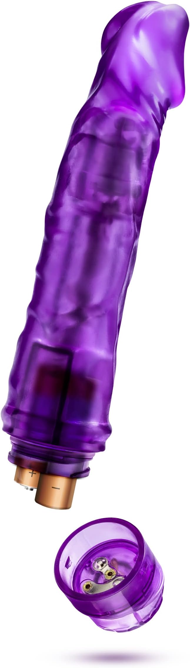 B Yours Vibe 6 Purple Realistic 9 inch Vibrator - Vibrators - www.Coyha.com