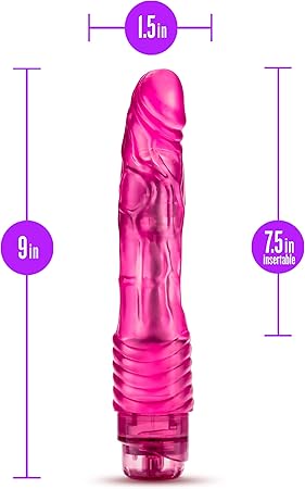 B Yours Vibe #2 9 Inch Vibrator Pink Vibrators - www.Coyha.com