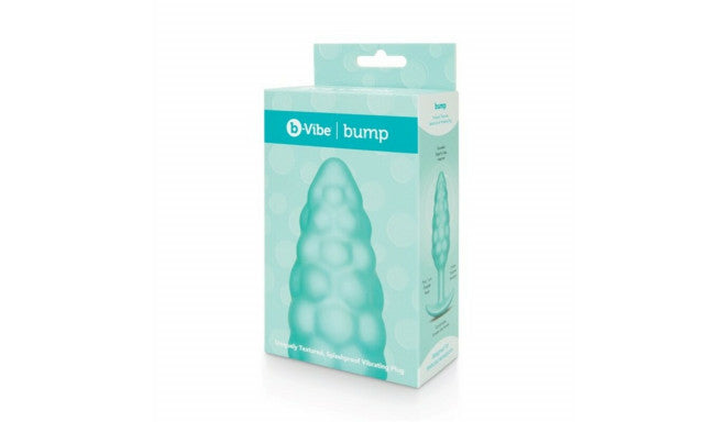 B-vibe Bump Texture Anal Butt Plug Mint - Anal Toys - www.Coyha.com