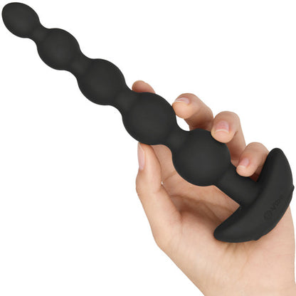 B-vibe Cinco Rechargeable Anal Beads With Remote - Anal Toys - www.Coyha.com