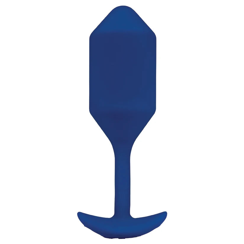 B-vibe Snug Plug Vibrating Xl Anal Butt Plug Navy - Anal Toys - www.Coyha.com