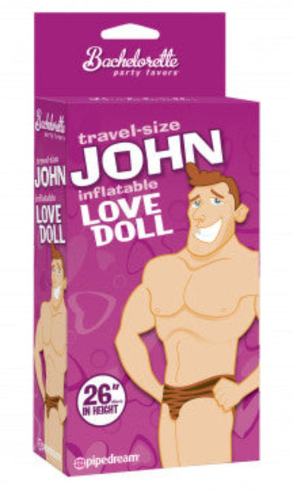 Bachelorette Party Favors Travel Size John Blow Up Doll - Extras - www.Coyha.com