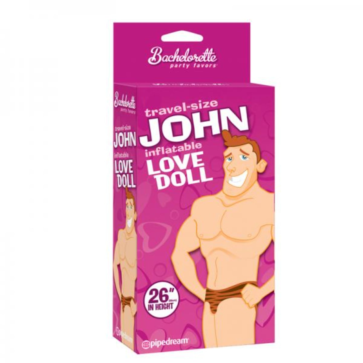 Bachelorette Party Favors Travel Size John Blow Up Doll - Extras - www.Coyha.com