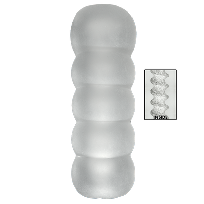 Balls Deep 9 inches Masturbator Stroker Ass Frost - Men's Toys - www.Coyha.com