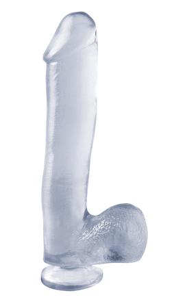 Basix Dong Suction Cup 10 Inch Dildo Clear - Dildos - www.Coyha.com