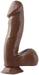 Basix Rubber Works Brown Beauty 6.5 Inch Dildo With Suction Cup - Dildos - www.Coyha.com