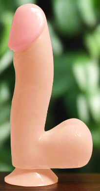 Basix Rubber Works Keep Going Beige 6.5 Inch Dildo - Dildos - www.Coyha.com