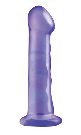 Basix Rubber Works Purple Passion 6.5 Inch Dildo - Dildos - www.Coyha.com