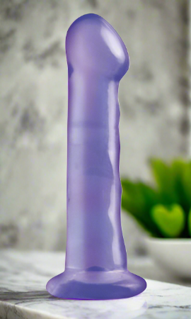 Basix Rubber Works Purple Passion 6.5 Inch Dildo - Dildos - www.Coyha.com