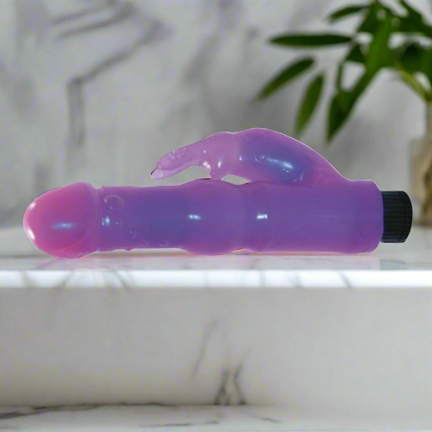 Bath Time Buddy Purple Waterproof Rabbit Vibrator - Vibrators - www.Coyha.com