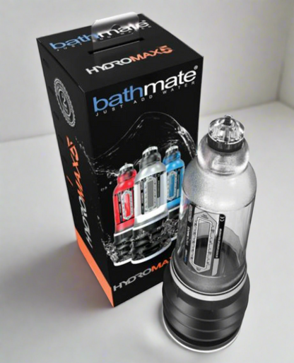 Bathmate Hydromax 5 Clear Penis Pump 3 inches to 5 inches - Men's Toys - www.Coyha.com