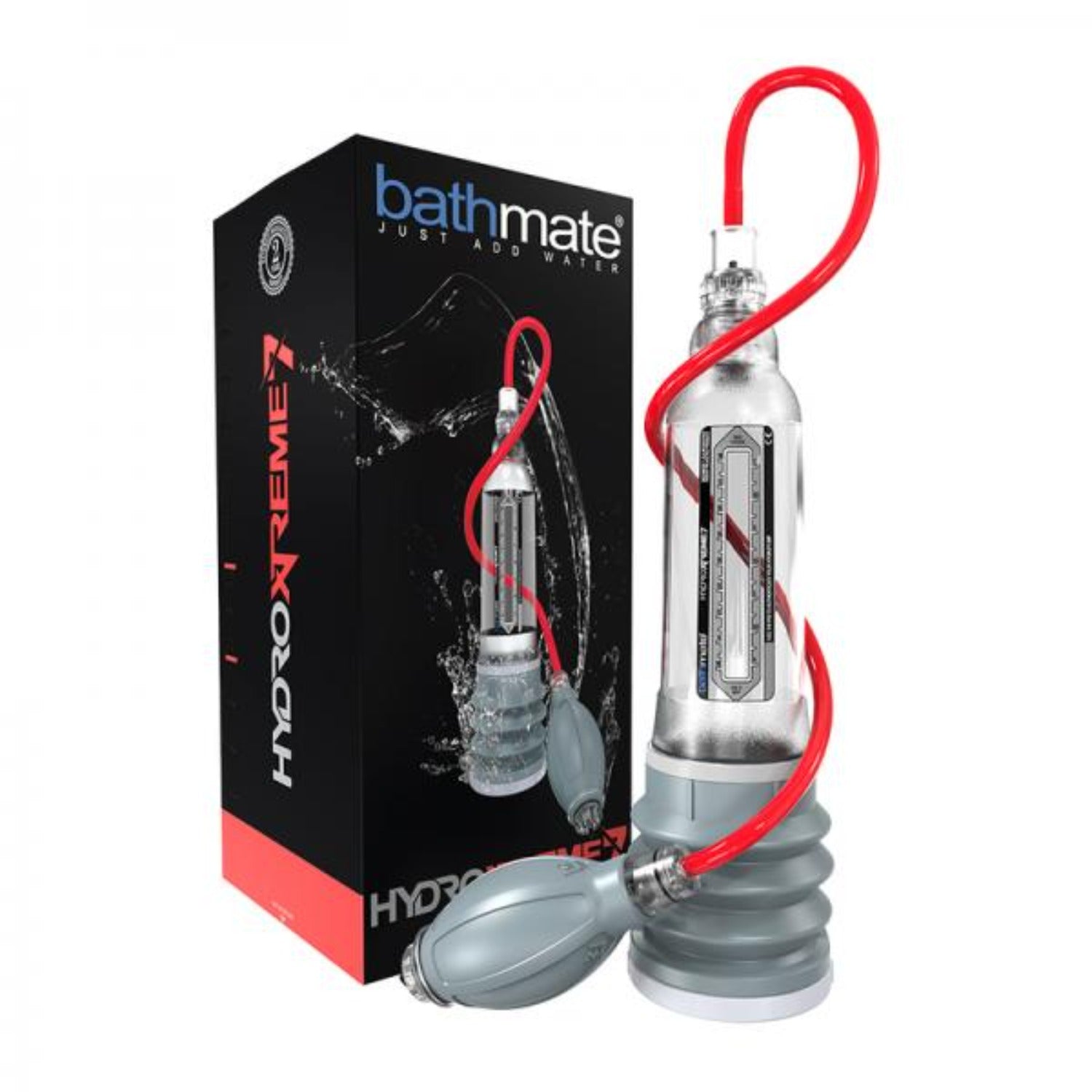 Bathmate Hydroxtreme 7 Crystal Clear Penis Pump - Men's Toys - www.Coyha.com