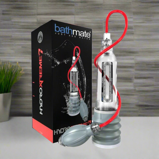 Bathmate Hydroxtreme 7 Crystal Clear Penis Pump - Men's Toys - www.Coyha.com