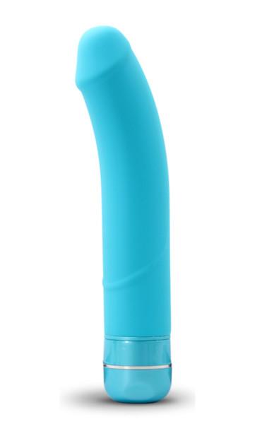 Beau Silicone G-Spot 8.5 Inch Vibrator Blue - Vibrators - www.Coyha.com