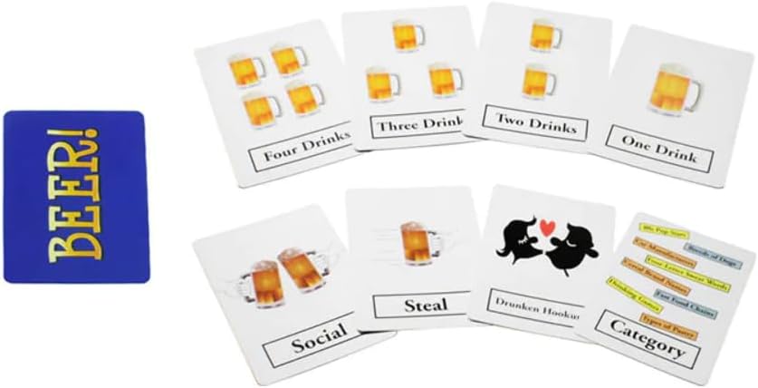 Beer Drinking Card Game - Extras - www.Coyha.com