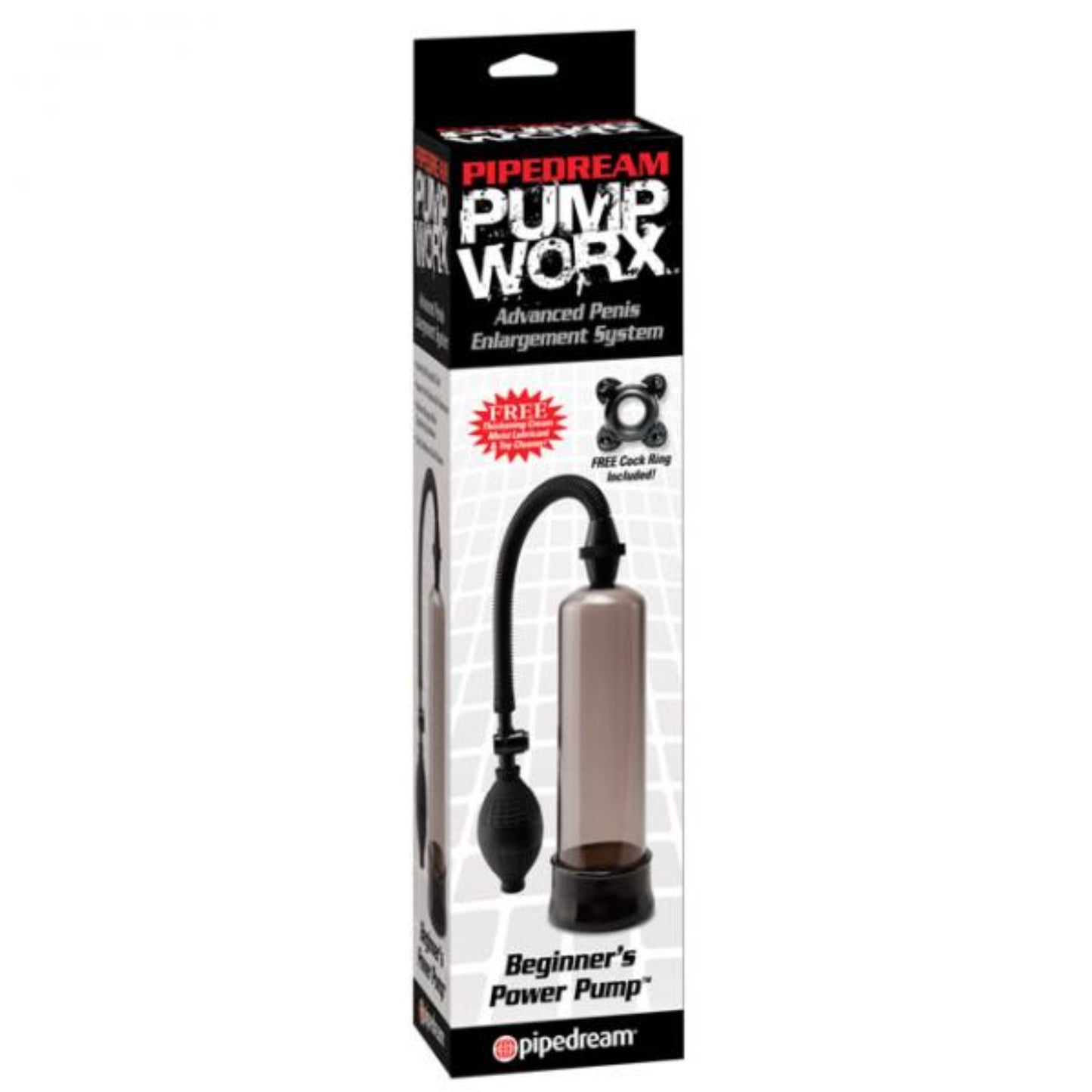 Beginner's Power Pump Penis Pump Black - Men's Toys - www.Coyha.com