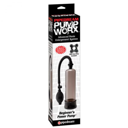 Beginner's Power Pump Penis Pump Black - Men's Toys - www.Coyha.com