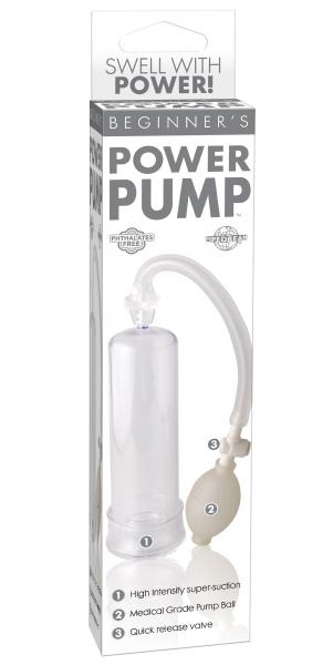 Beginners Power Pump Penis Pump Clear - Men's Toys - www.Coyha.com