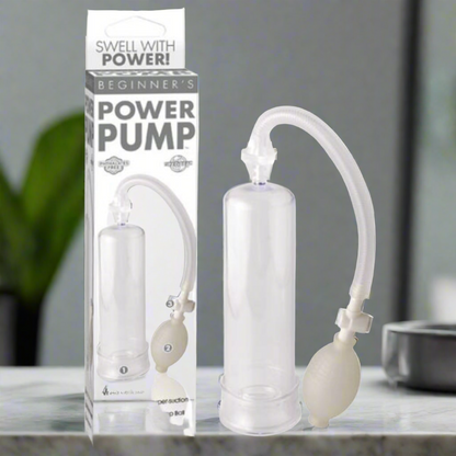 Beginners Power Pump Penis Pump Clear - Men's Toys - www.Coyha.com