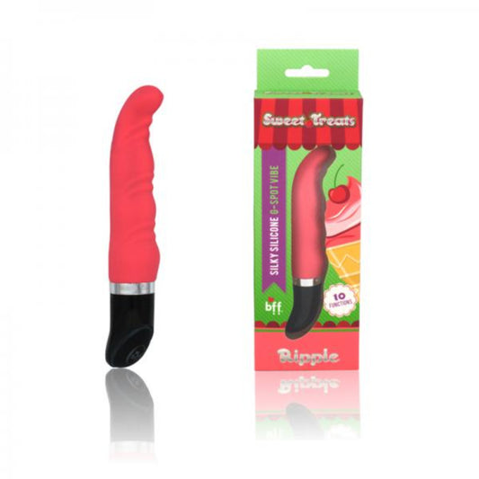 Bff Sweet Treats Sili G Ripple Pink Vibrator - Vibrators - www.Coyha.com