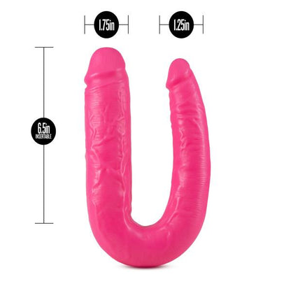 Big As Fuk 18 Inch Double Headed Dildo Pink - Dildos - www.Coyha.com