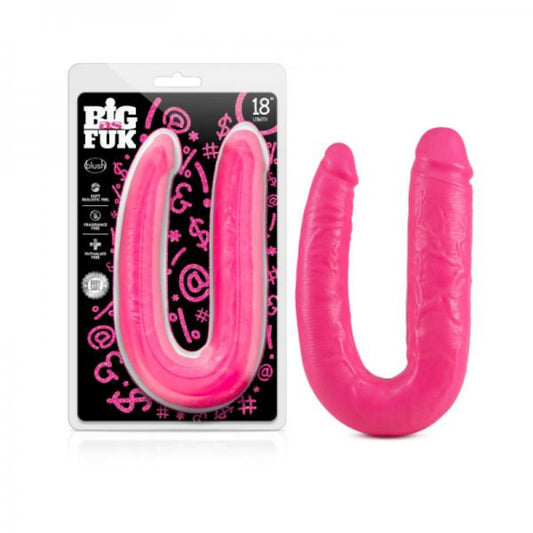 Big As Fuk 18 Inch Double Headed Dildo Pink - Dildos - www.Coyha.com