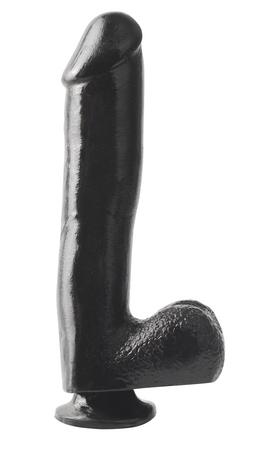 Black Beauty Rubber 10 Inch Dildo With Suction Cup - Dildos - www.Coyha.com