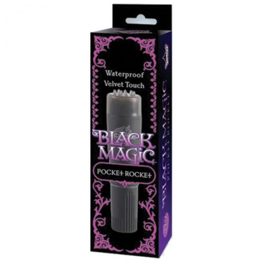 Black Magic Pocket Rocket Massager - Vibrators - www.Coyha.com