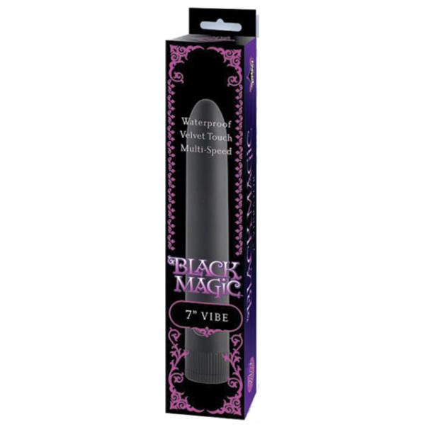 Black Magic Velvet Touch Vibrator Waterproof - Black - Vibrators - www.Coyha.com