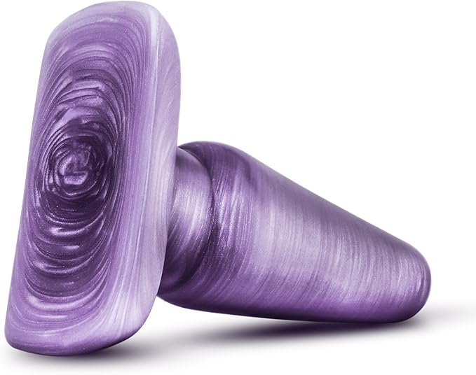 Blush B Yours Cosmic Anal Butt Plug Medium Purple Swirl - Anal Toys - www.Coyha.com