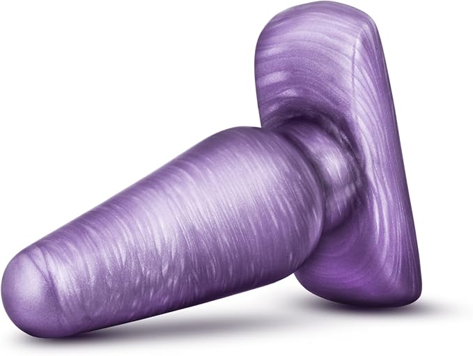 Blush B Yours Cosmic Anal Butt Plug Medium Purple Swirl - Anal Toys - www.Coyha.com