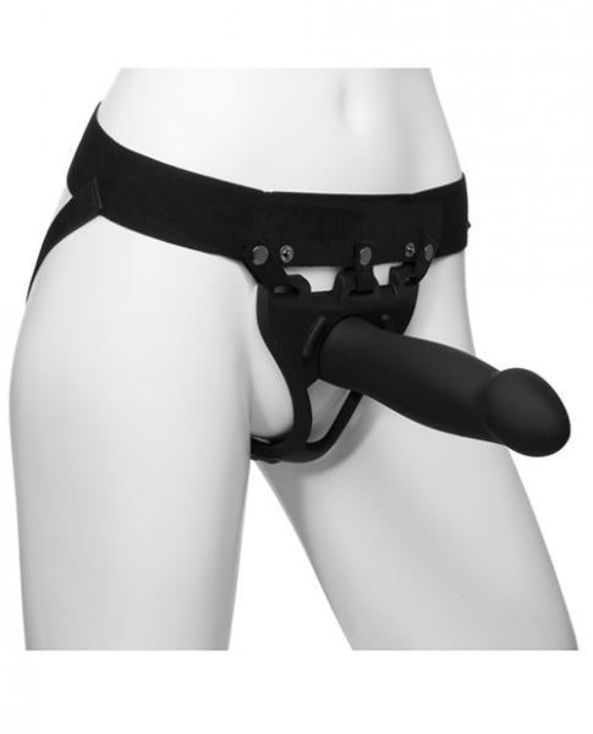 Body Extensions Be Bold 2 Piece Strap On Set Black - Dildos - www.Coyha.com