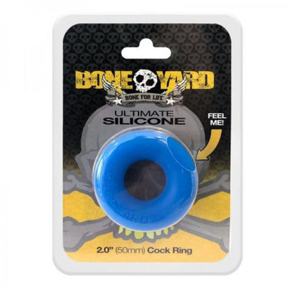 Boneyard Ultimate Cock Ring Blue - Men's Toys - www.Coyha.com