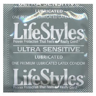 Lifestyles Condom Ultra Sensitive Lubricated 3 Pack - Extras - www.Coyha.com