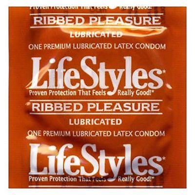 Lifestyles Condom Ribbed Pleasure Lubricated 3 Pack - Extras - www.Coyha.com