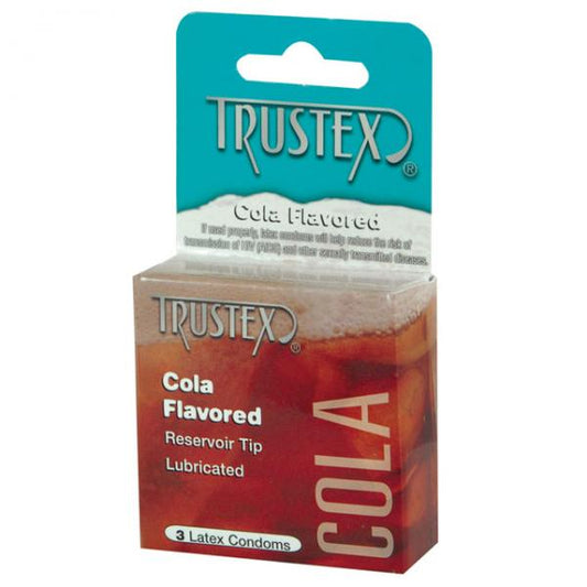 Trustex Flavored Condoms Cola 3 Pack - Extras - www.Coyha.com